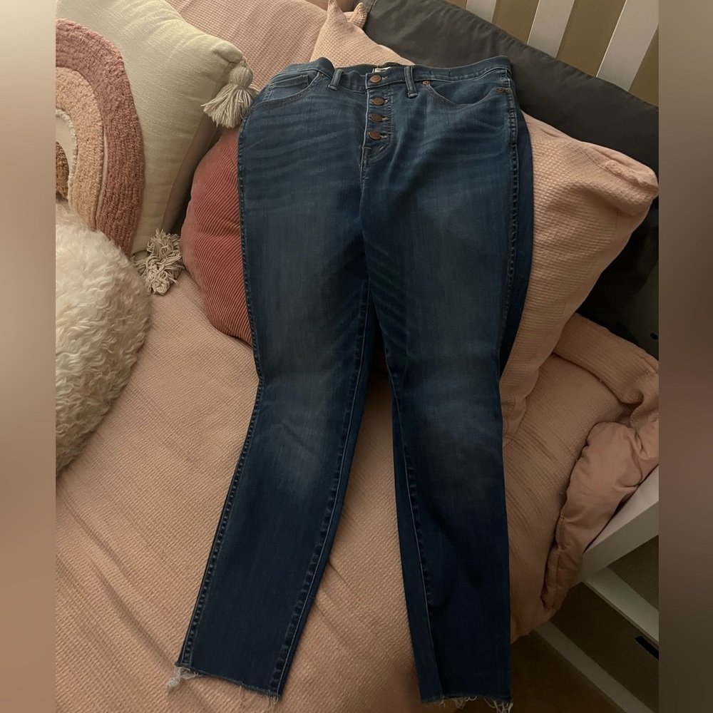 Madewell High Rise Skinny Jeans